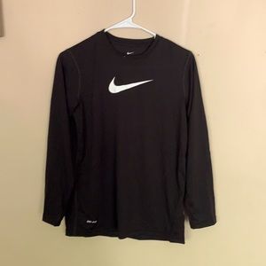 Black Long-Sleeve Nike Shirt
